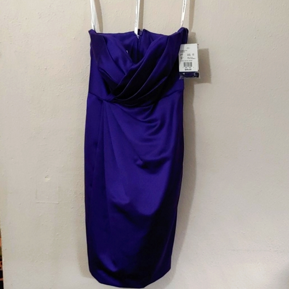 David's Bridal Women's Size 0 Strapless Dress NWT
